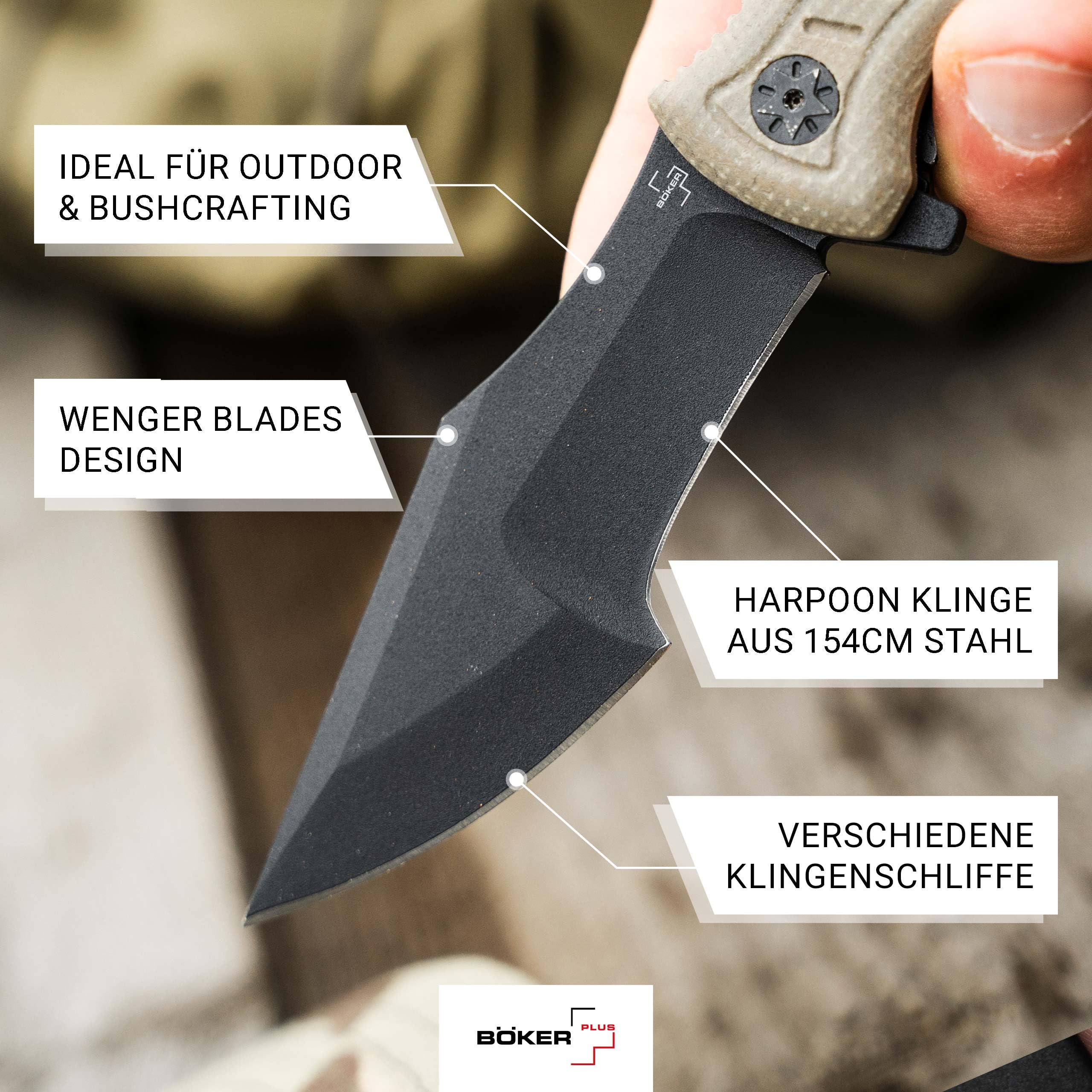 b-ker-plus-micro-tracker-folder-taschenmesser-154cm-micarta image 4