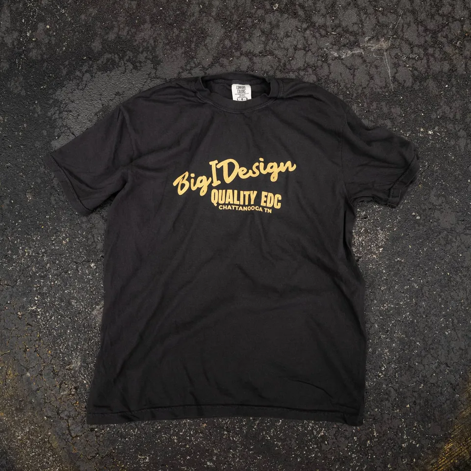 bigidesign-quality-edc-t-shirt-baumwolle-schwarz-gr-e-l image 1