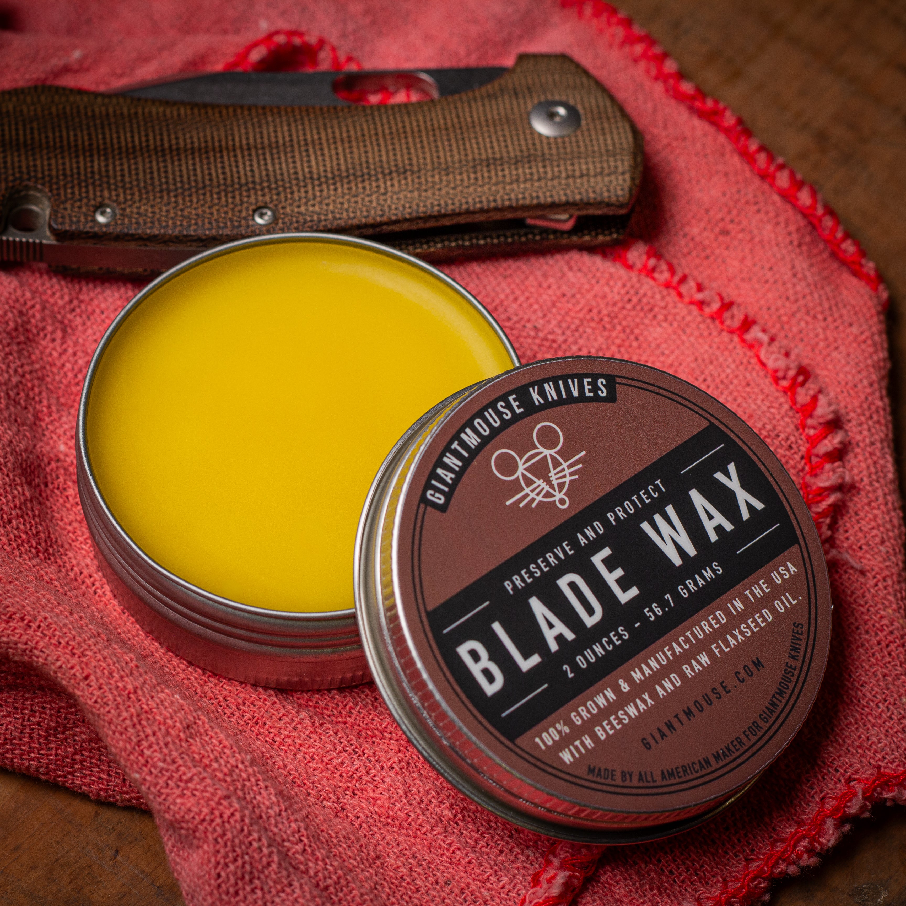 giantmouse-blade-wax-messerwachs-56g-bienenwachs image 1