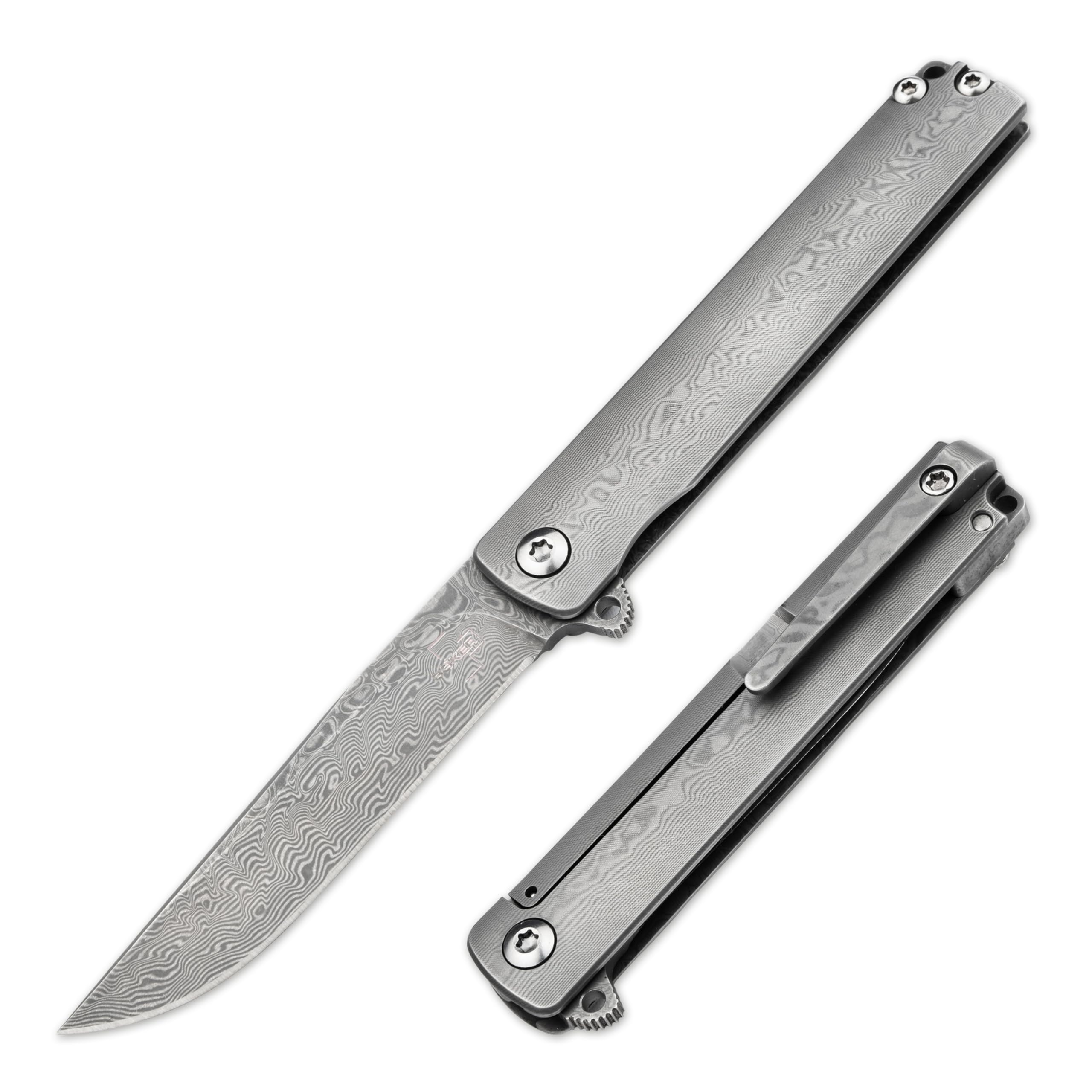 b-ker-plus-gemma-damast-taschenmesser-tanto-110-lagen image 1