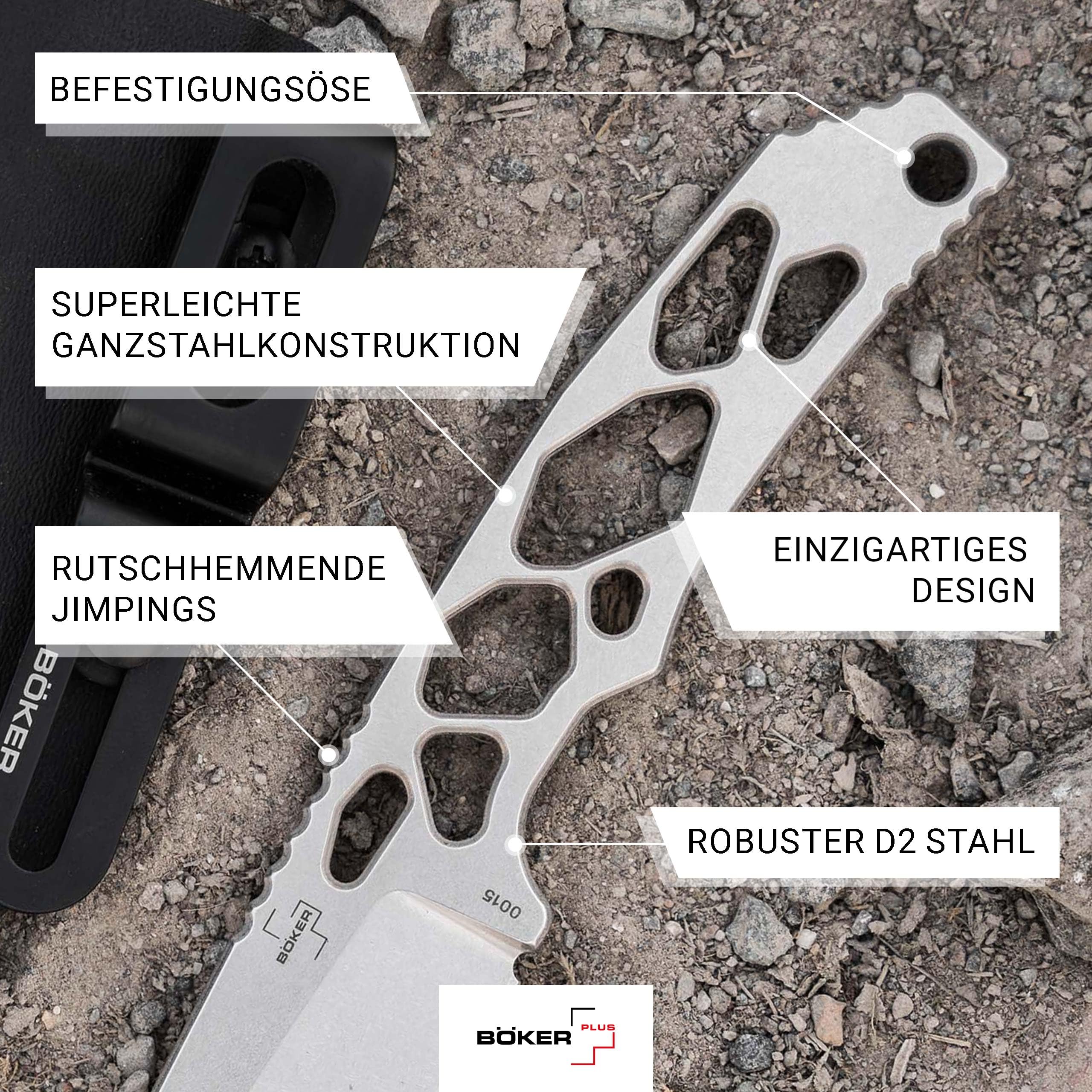 b-ker-plus-superlight-tanto-neck-knife-d2-feststehend-42a image 5