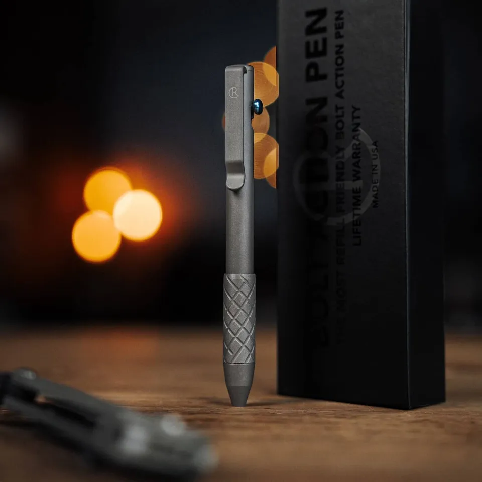 bigidesign-usa-bolt-action-pen-titan-chris-reeve-kugelschreiber image 1