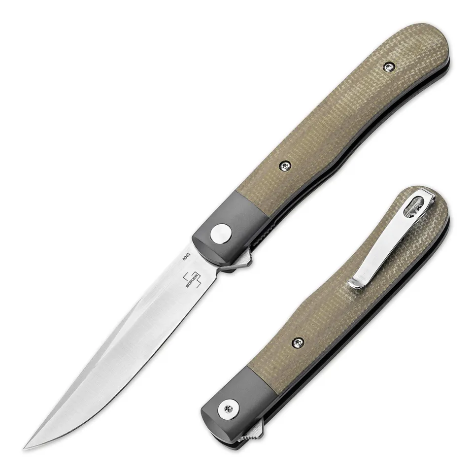 b-ker-plus-modern-trapper-uno-taschenmesser-micarta-nitro-v image 1