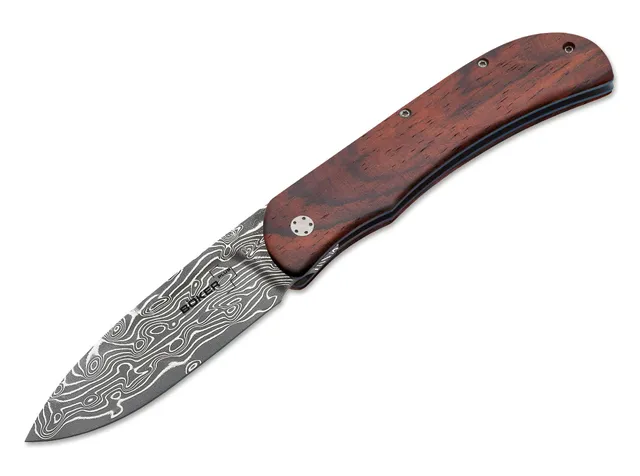 b-ker-plus-exskelibur-taschenmesser-cocobolo-damast-9-cm image 1
