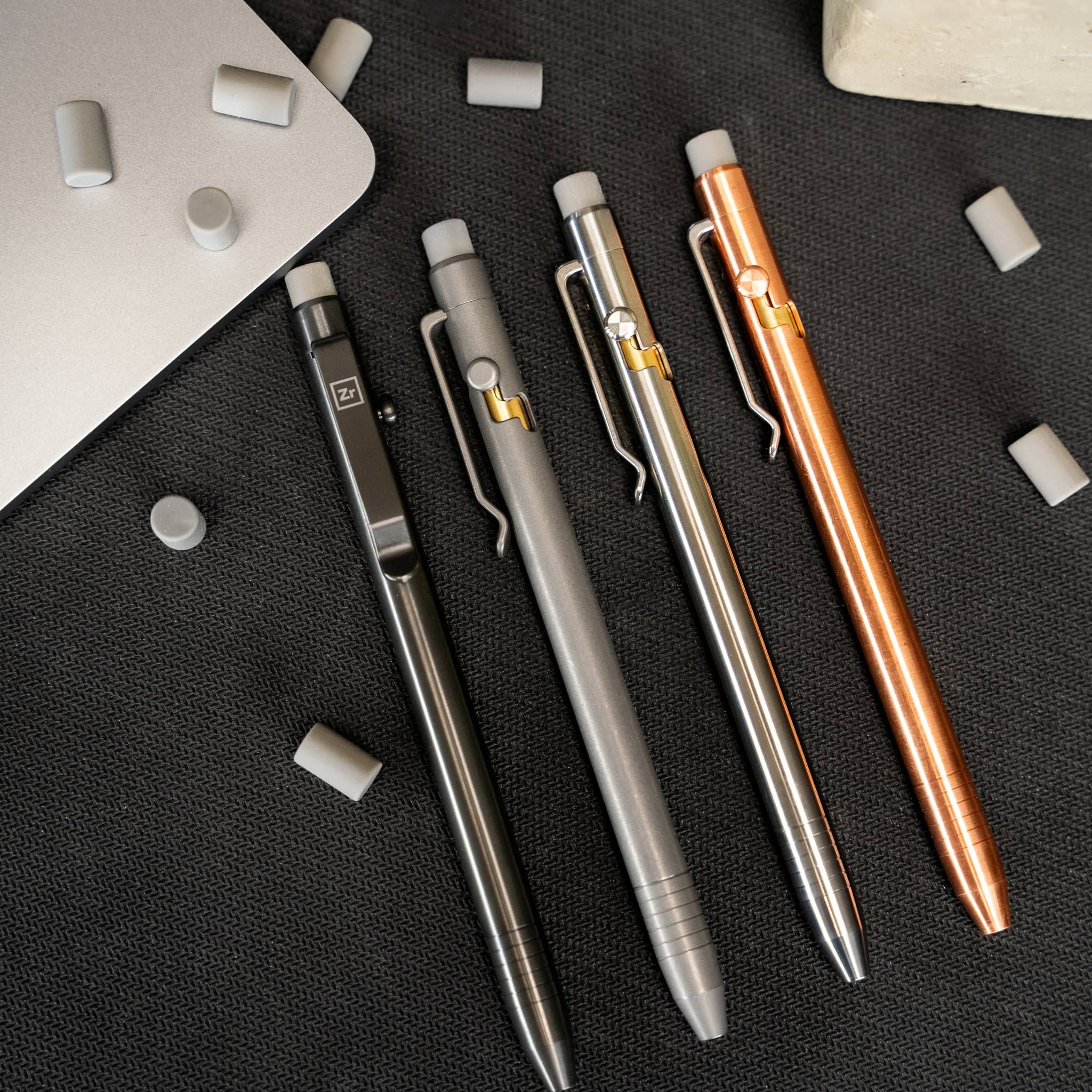 bigidesign-bolt-action-pencil-drehbleistift-titan-raw image 1