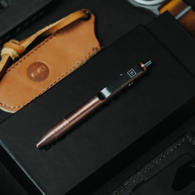 bigidesign-mini-dual-side-click-pen-kugelschreiber-titan image 1