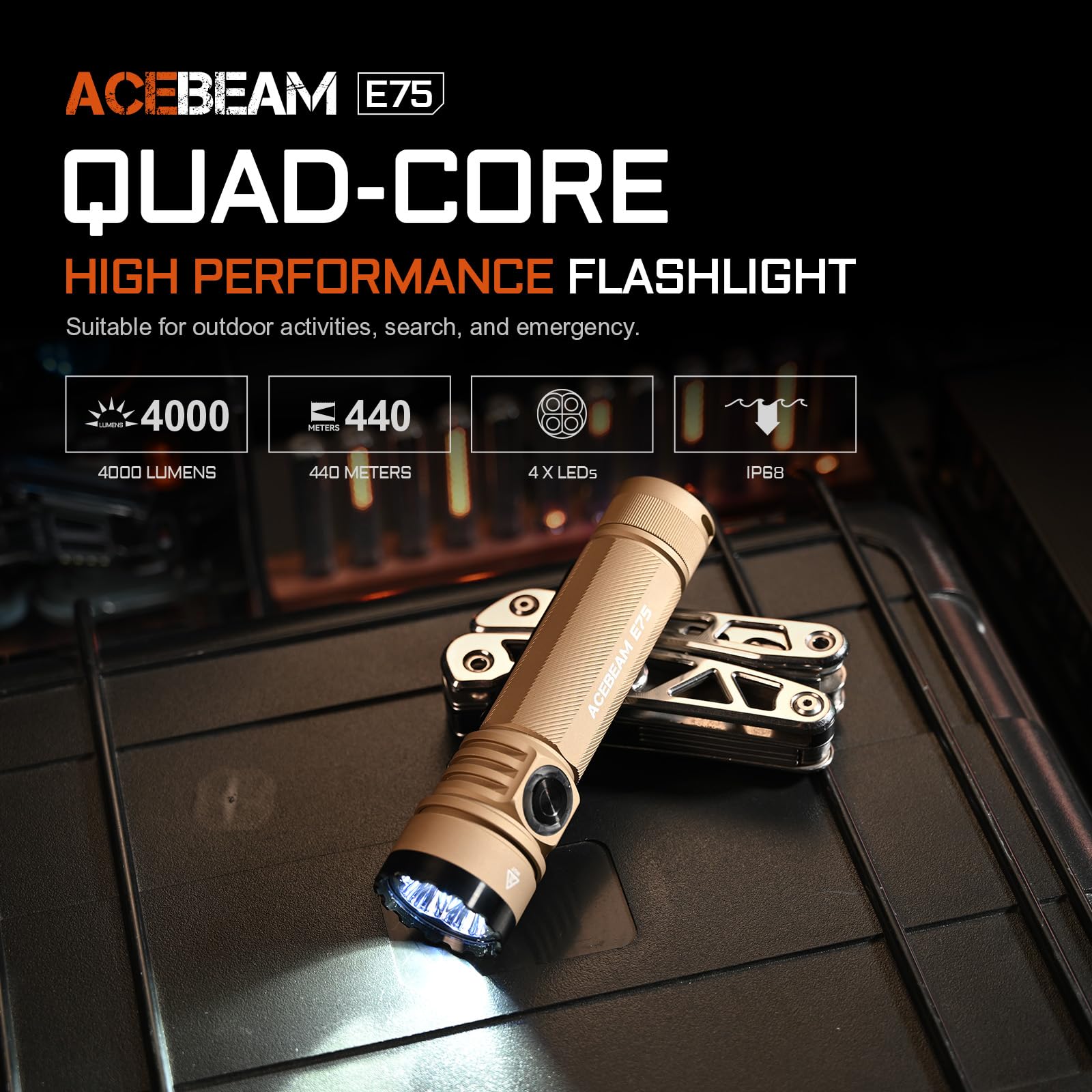 acebeam-e75-edc-taschenlampe-4000-lumen-wiederaufladbar image 2
